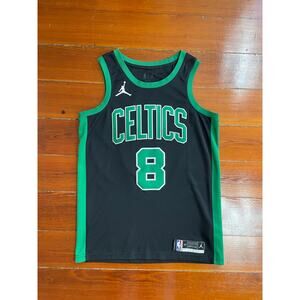 Kemba Walker Boston Celtics Jordan Brand Swingman Jersey Black Medium NBA